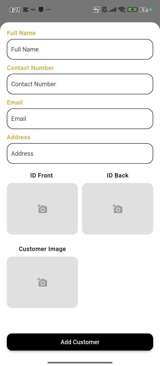 Customer & Vehicle Management