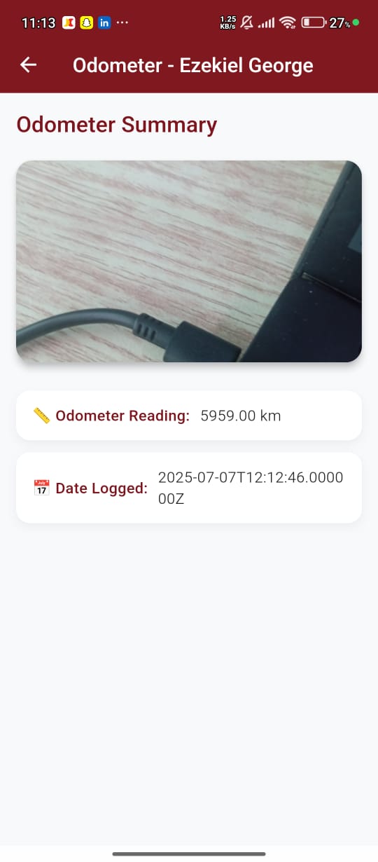 Maintenance & Fuel Records