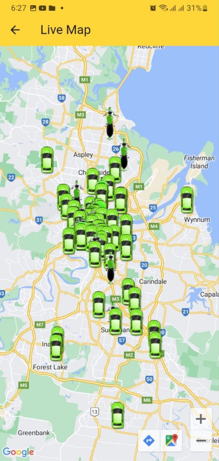 Live Map & Device Tracking