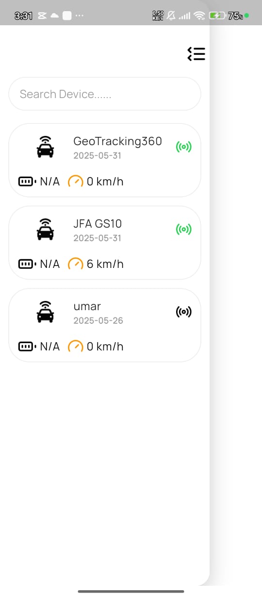 Dashboard & Vehicle Status