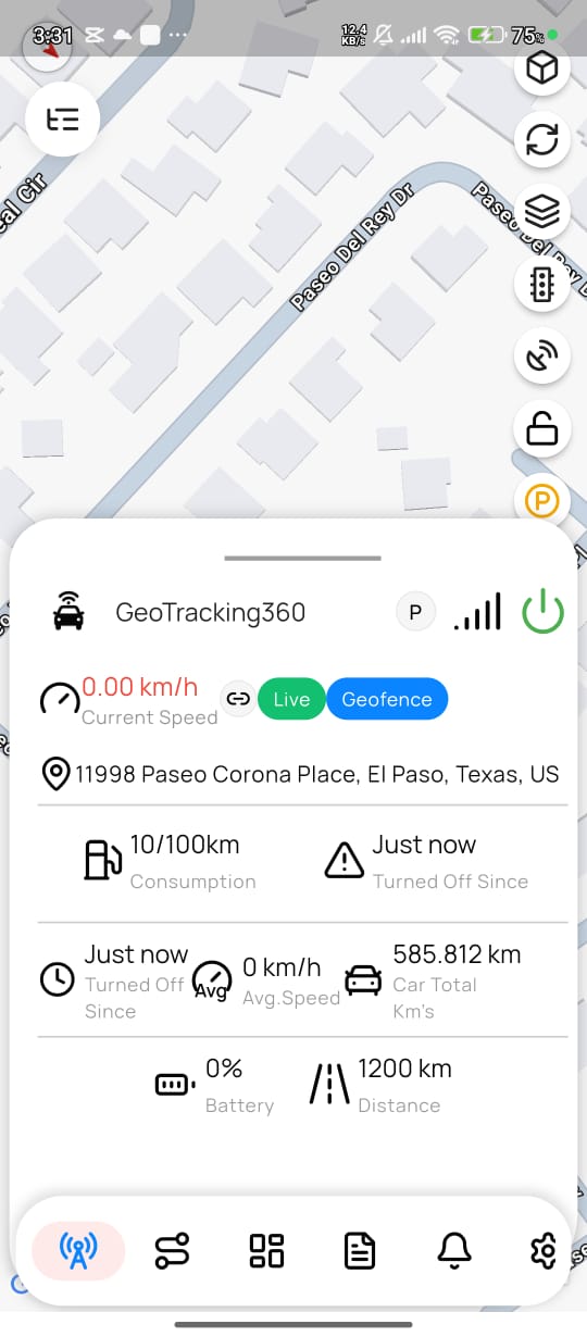 Trip Alerts & Alarms