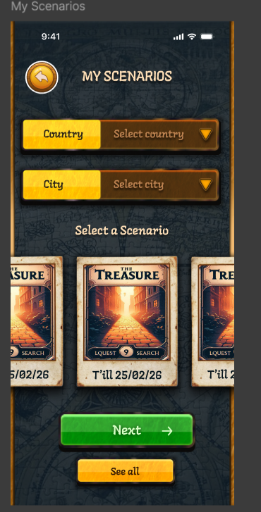 Dashboard & Club Search