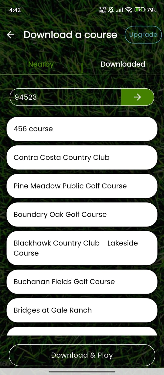 Dashboard & Club Search