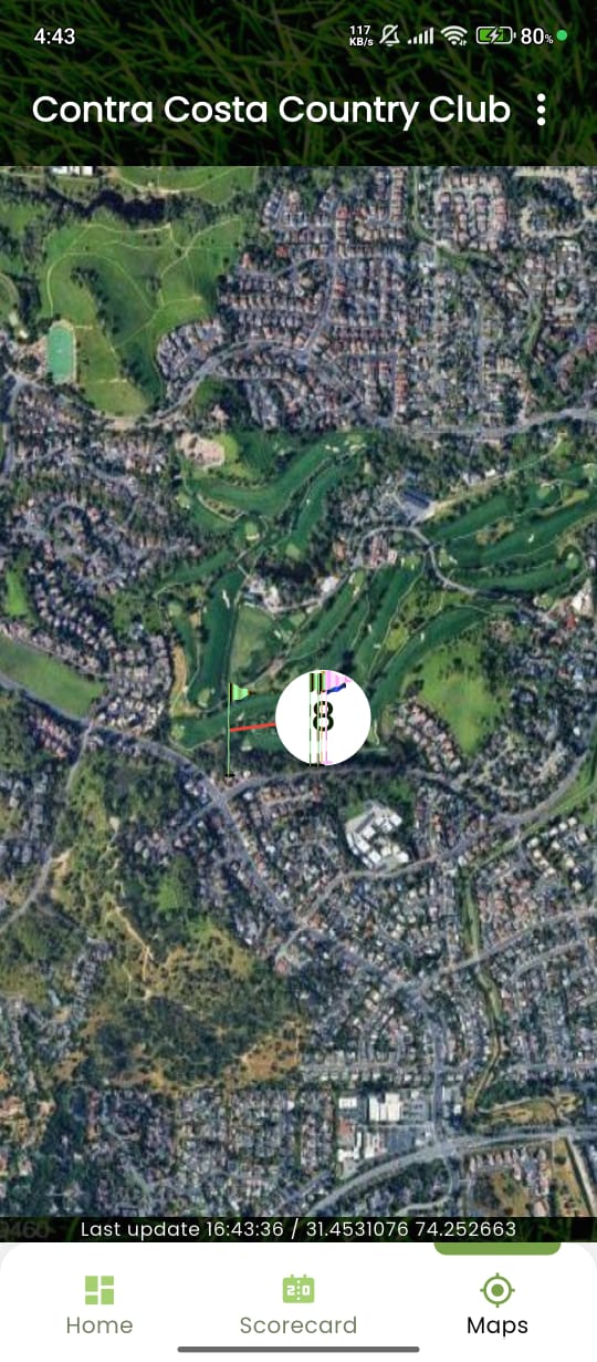 Map & Distance Measurement