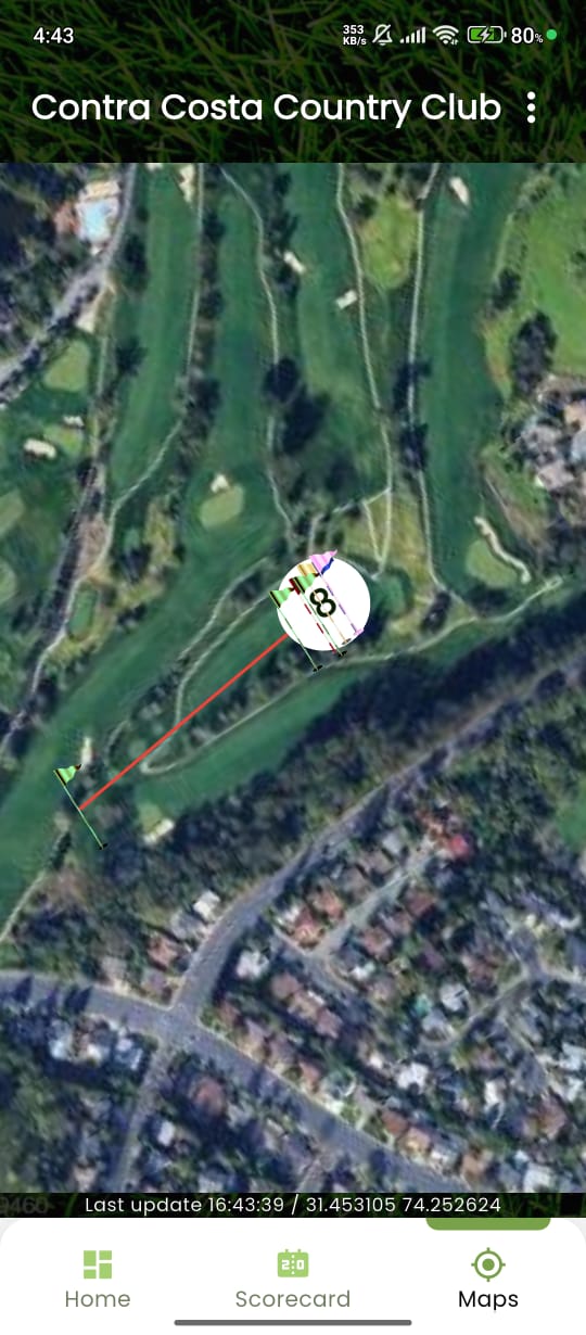 Map & Distance Measurement