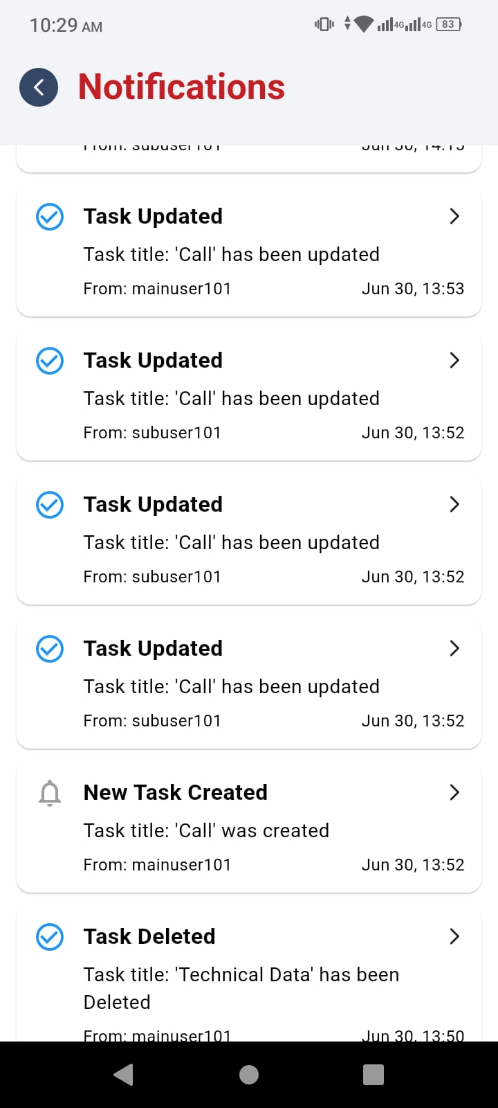 Task Details & Editing System