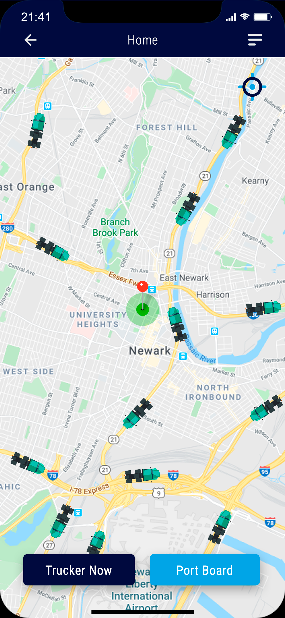 Interactive Map Dashboard