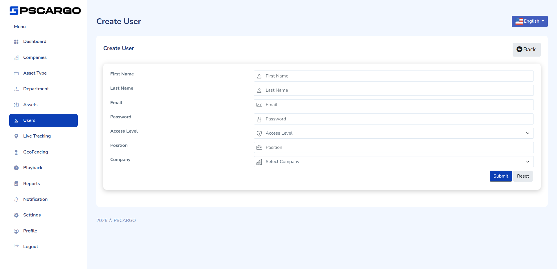 User & Role Management