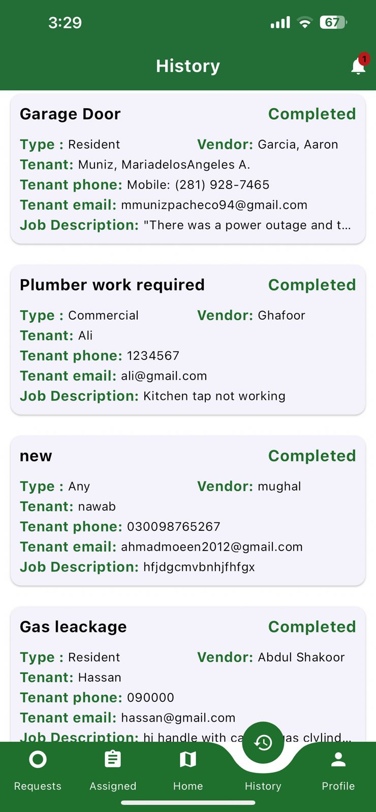 Property Listing & Profile Management