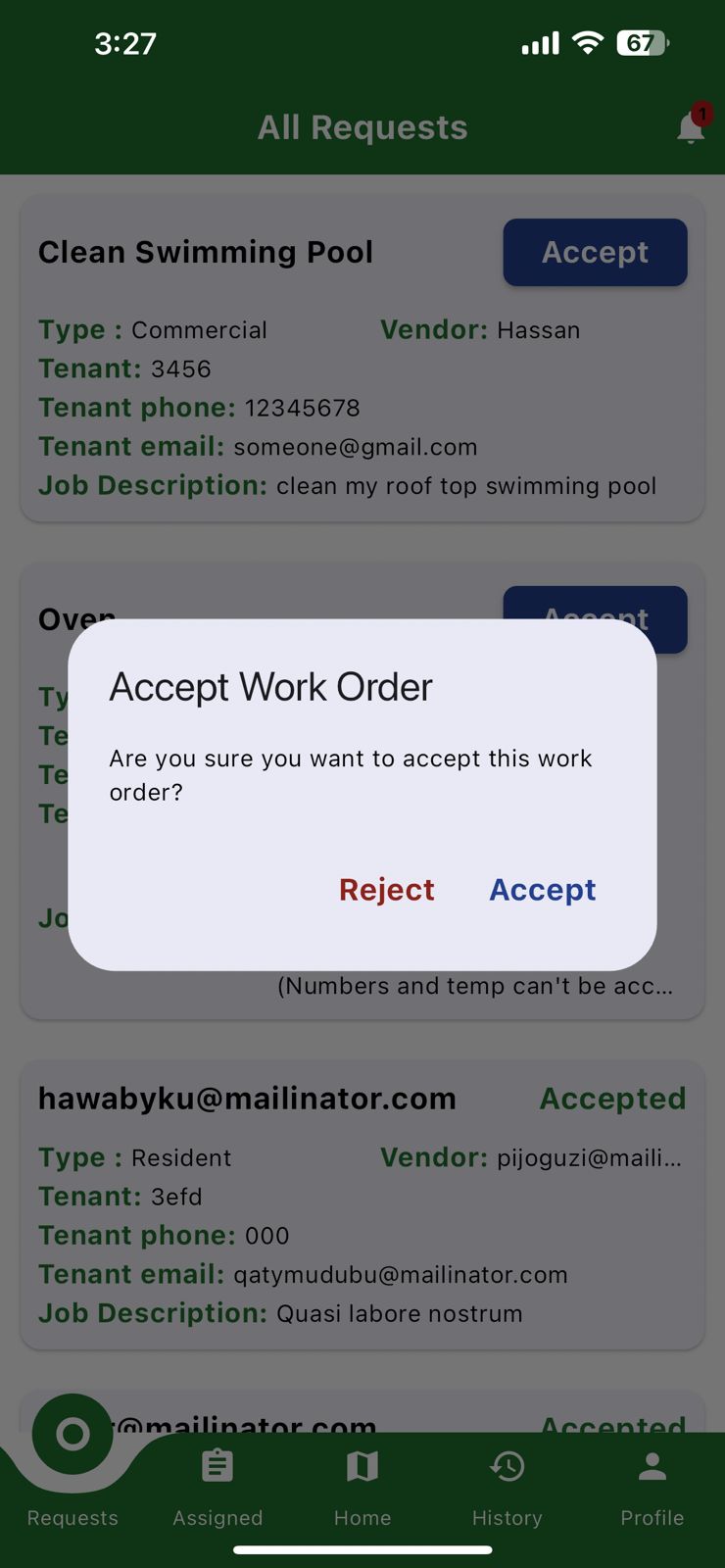Property History & Saved Listings