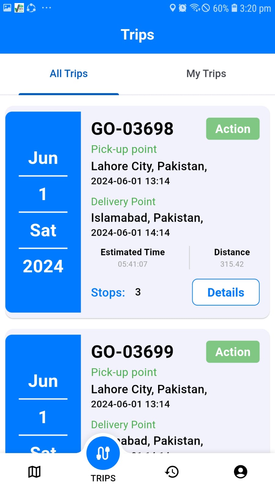 Trip Booking & Management