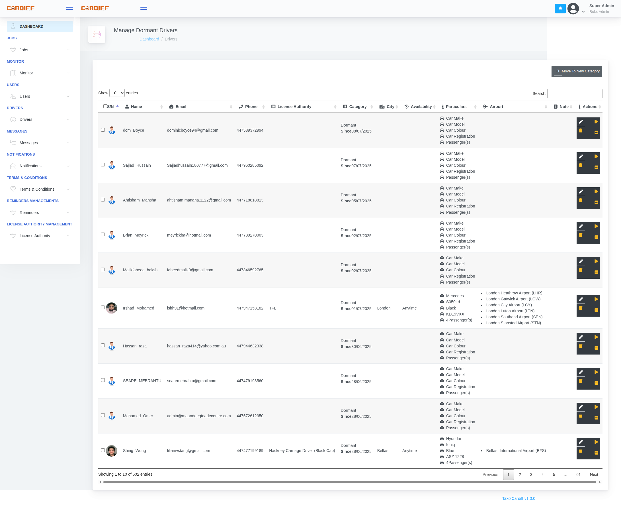 Client Management & History Tracking
