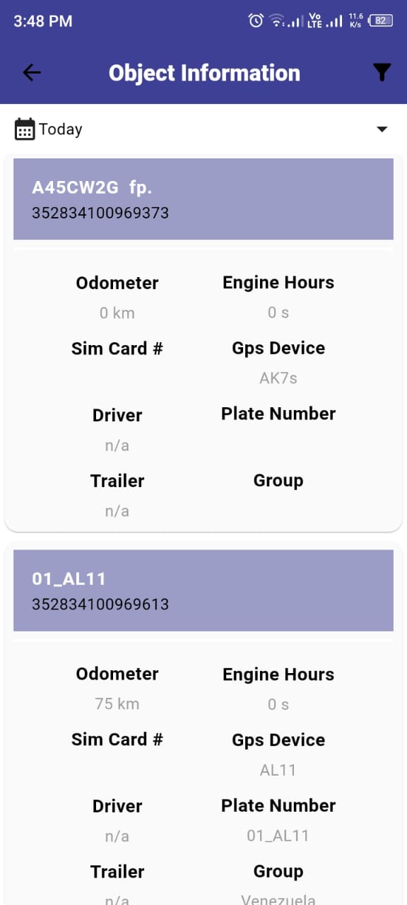 General Information Report