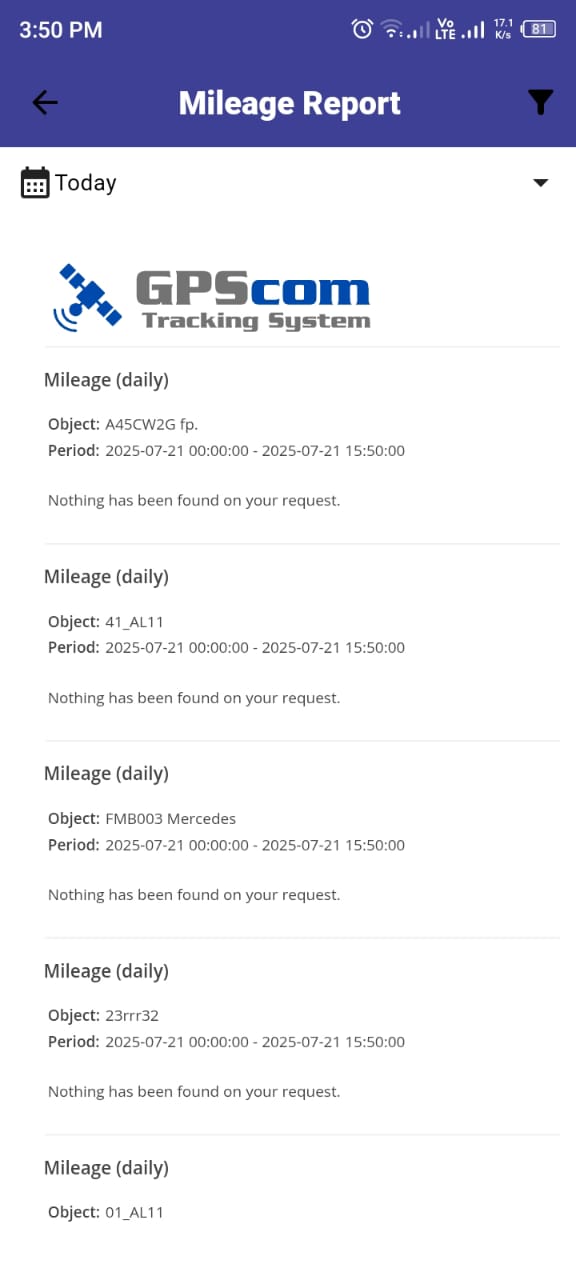 General Information Report