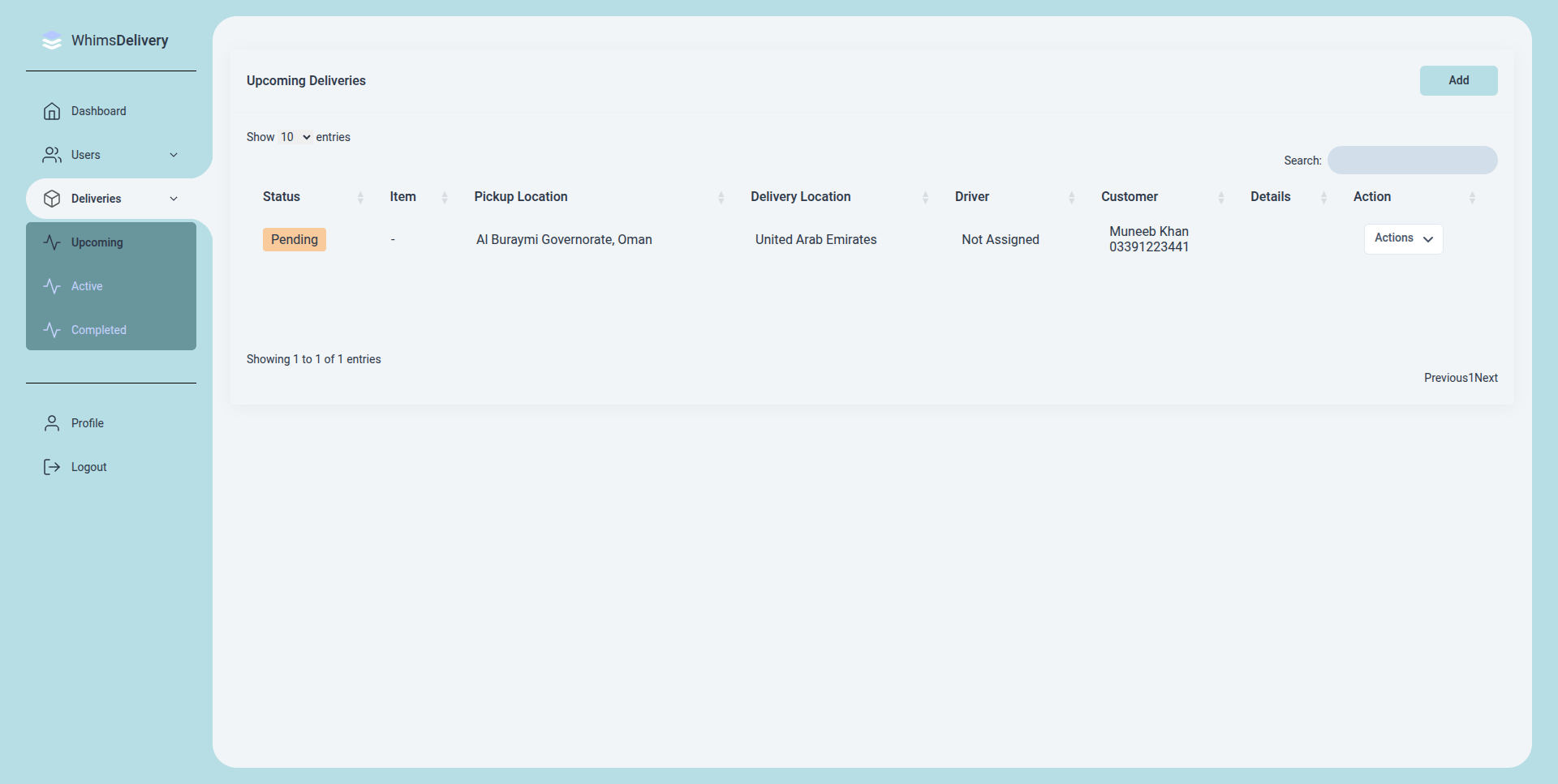 WhimsTrack Web Features – Powered by Tiecodes