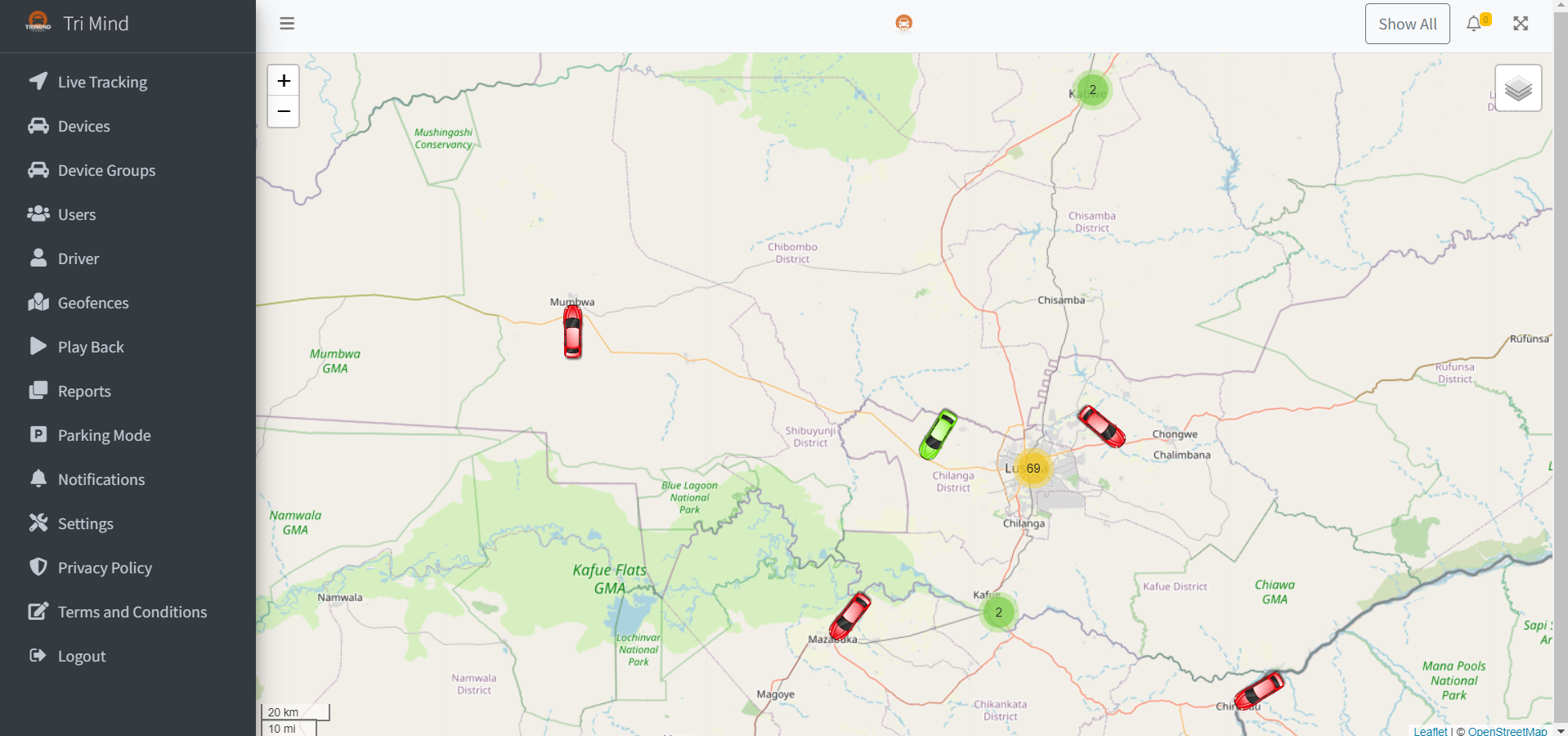 FleetVision 360 Web Features – Powered by Tiecodes