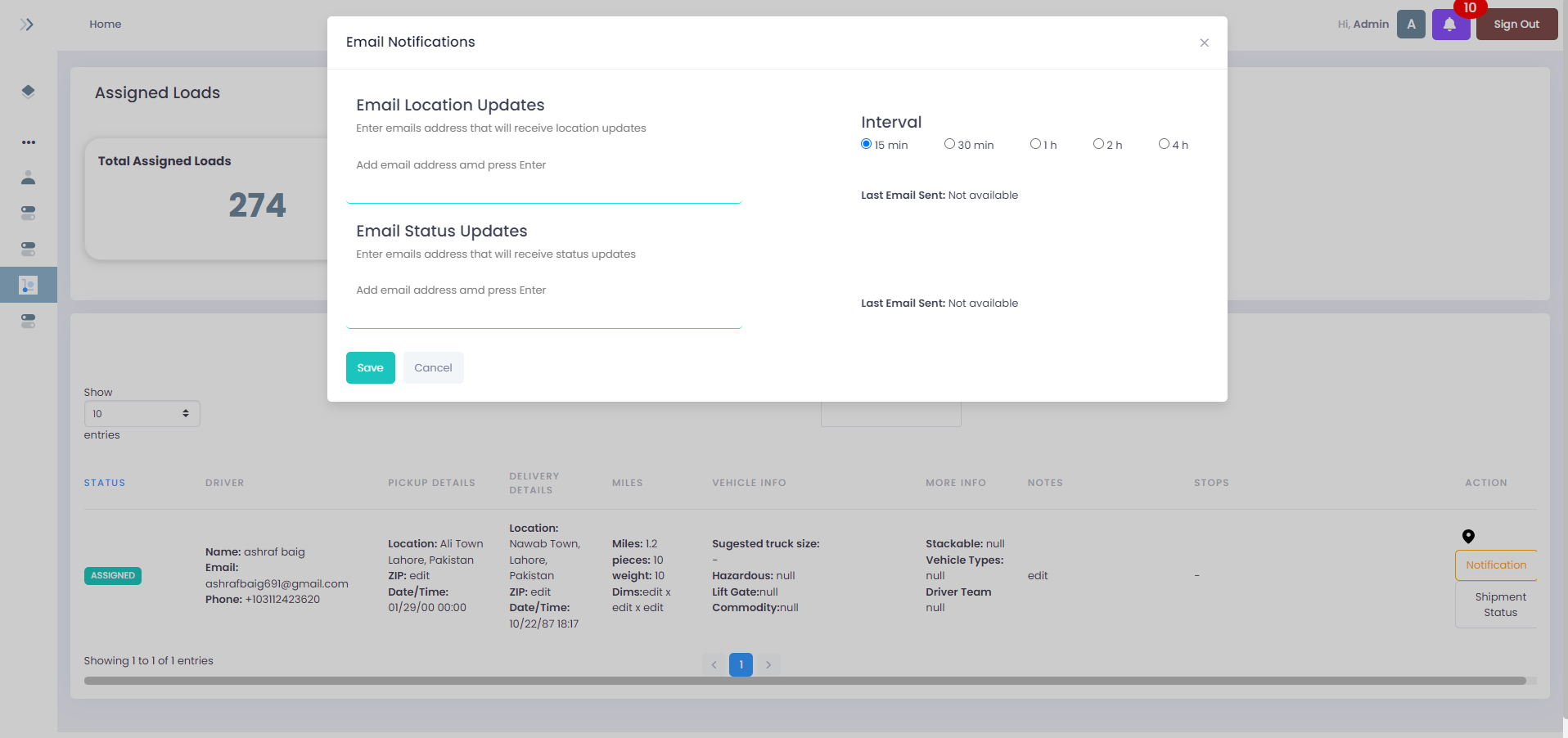 Freight Management System Web Features – Powered by Tiecodes